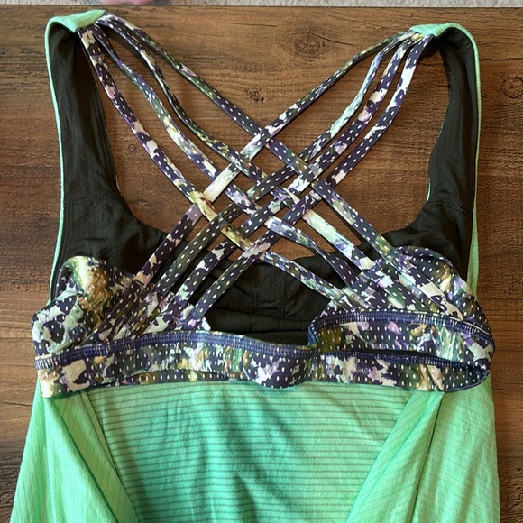 Lululemon Wild Tank Top Built in Bra Low Back 6 - Picture 5 of 6